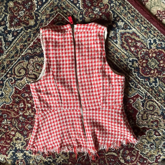 Anthropologie checkered picnic tank - Picture 2 of 4
